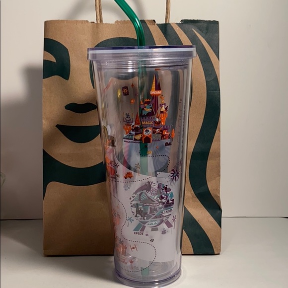 Starbucks Dining Walt Disney World Starbucks Tumbler Poshmark 12 fl oz microwave safe: walt disney world starbucks tumbler